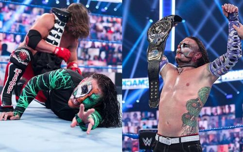 Jeff Hardy was incredible in the title match last night