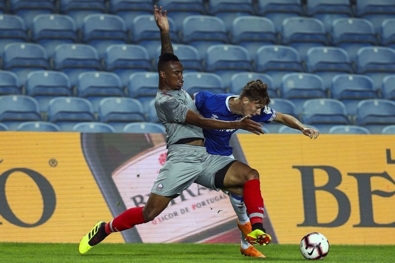 Gabriel in action for Lille