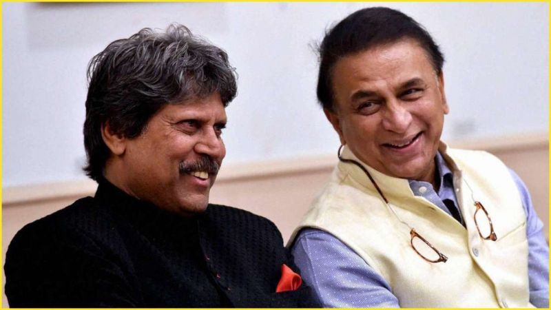 Kapil Dev and Sunil Gavaskar represented India in 87 Tests and 97 ODIs together (Image Credits: DNA India)