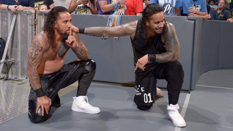 The Usos at WWE Backlash 2016