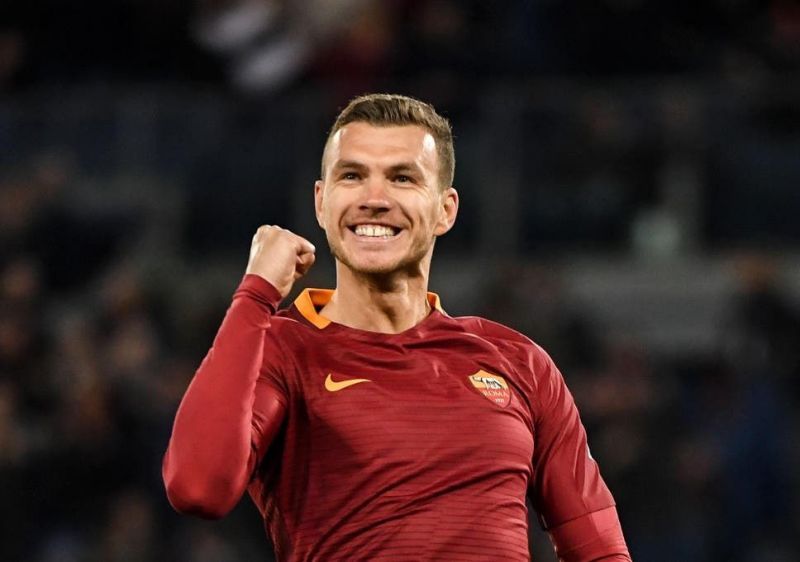 Edin Dzeko has scored 19 goals in all competitions for Roma this season