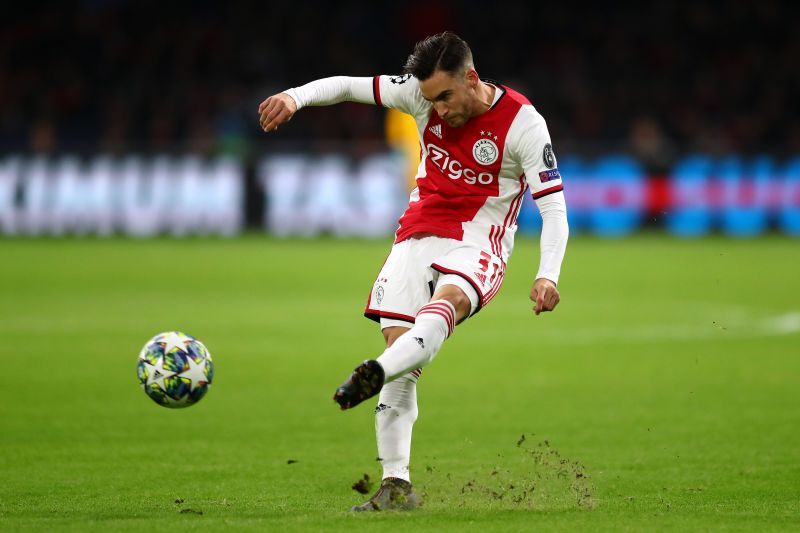 Nicolas Tagliafico of Ajax in action during the UEFA Champions League&nbsp;