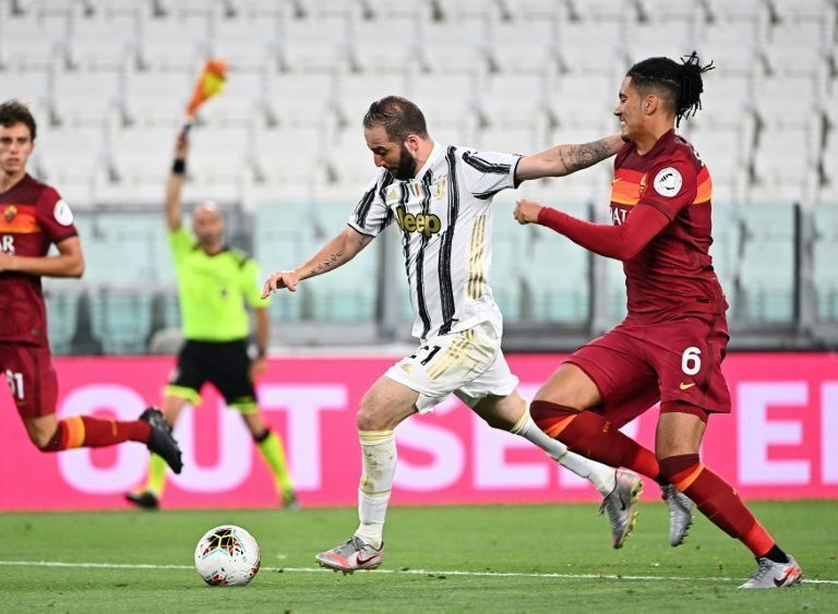 Juventus were served the opener on a plate by Roma