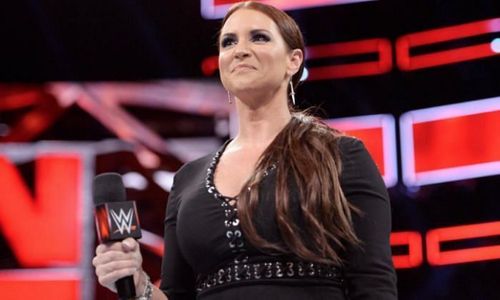 Stephanie McMahon on the WWE ThunderDome