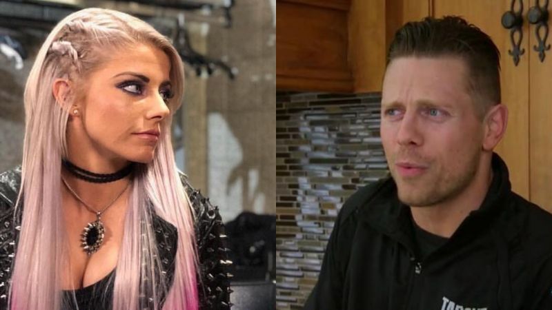 Alexa Bliss and The Miz.