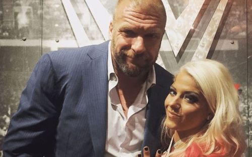 Triple H and Alexa Bliss