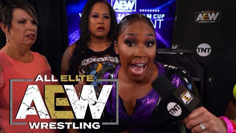 Ariane Andrew has given an update on her current status with AEW