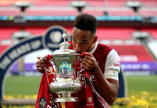 Pierre-Emerick Aubameyang led from the front as Arsenal beat Chelsea in the FA Cup final