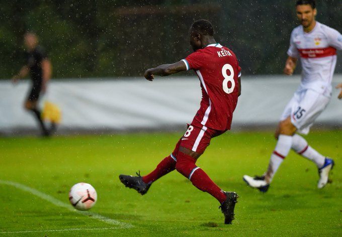 Naby Keita scored Liverpool&#039;s second goal of the game (Image Courtesy: Liverpool FC)