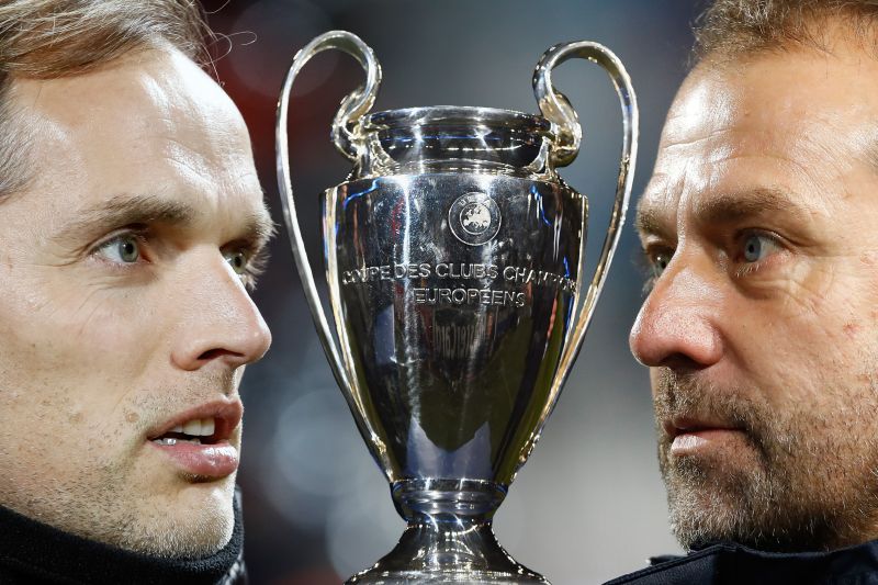 Thomas Tuchel and Hansi Flick will battle it out for the Champions League
