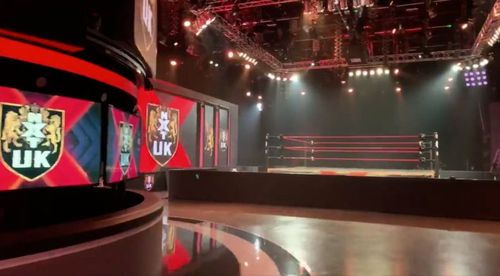 BT Sport Studios has been transformed into NXT UK's new set for the brand's relaunch