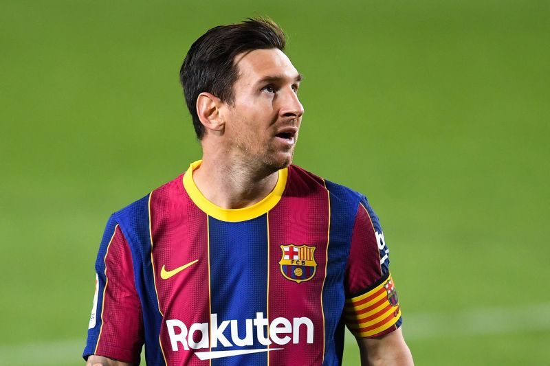 Barcelona captain Lionel Messi