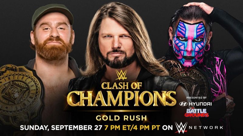 The trio will face off in a ladder match at Clash of Champions for the Intercontinental Championship