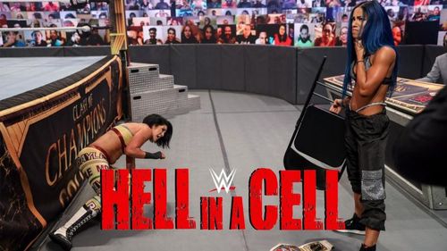 Sasha Banks and Bayley could be set to face off inside Hell in a Cell