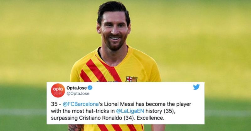 Lionel Messi broke a number of records last season