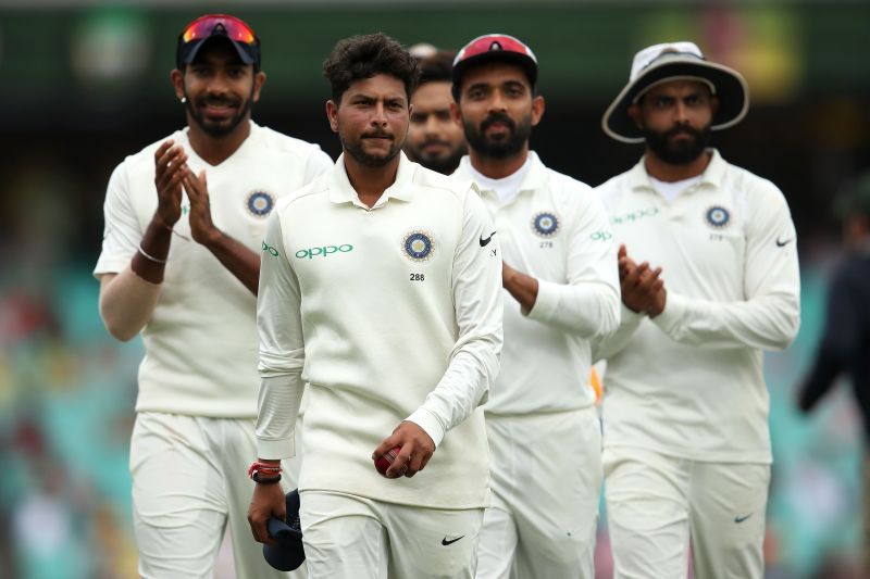Kuldeep Yadav made his Test debut in the final match of the 4-Test series against Australia in 2017