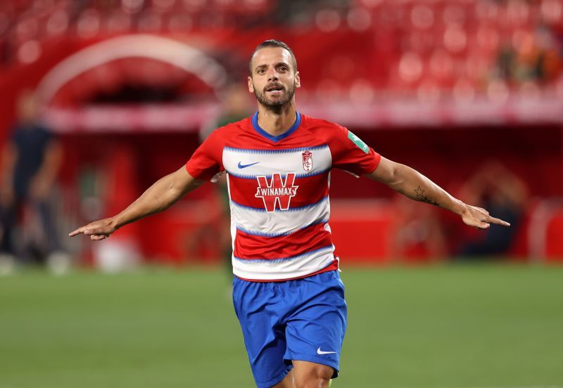 Granada star Soldado in action