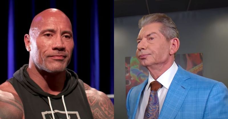 The Rock and Vince McMahon.