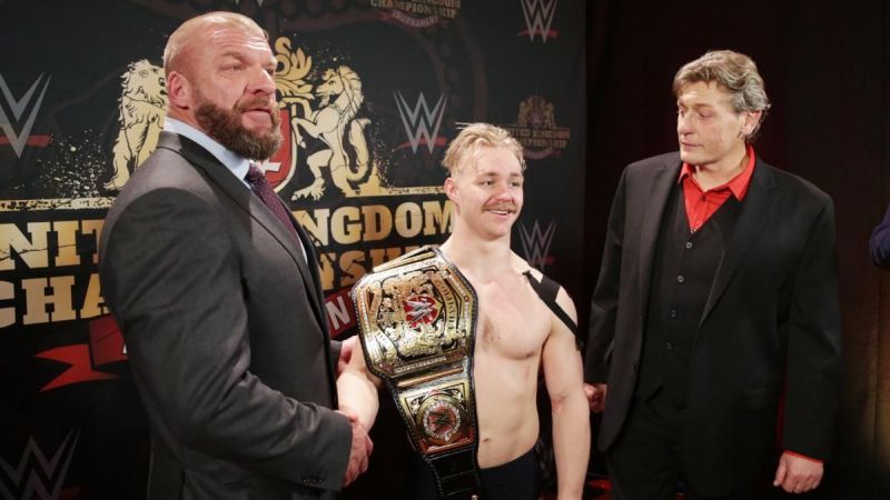 Tyler Bate was the inaugural WWE NXT United Kingdom Champion