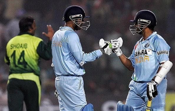 The Pakistan attack including Shoaib Akhtar was taken to the cleaners by Sachin Tendulkar