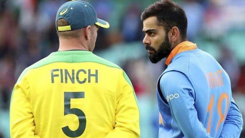 Aaron Finch said he is enjoying playing under Virat Kohli (Image Credits: India TV News)