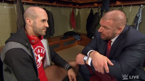 Cesaro and Triple H