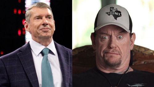 The WWE Chairman Vince McMahon; The Undertaker