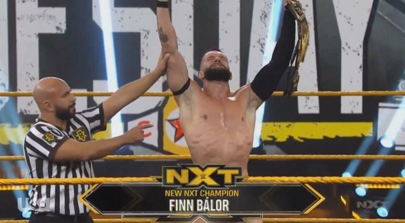 Finn Balor is the new NXT Champion
