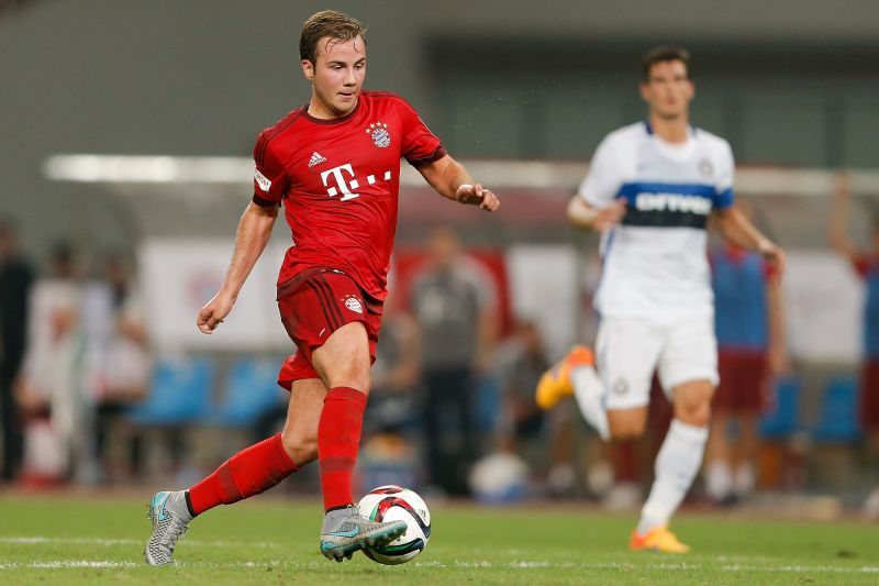 Mario Gotze did not do well under Pep Guardiola