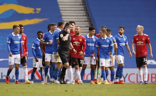 Brighton & Hove Albion will face Manchester United on Thursday