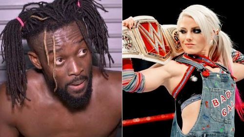 Kofi Kingston and Alexa Bliss