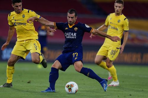 Henrikh Mkhitaryan of AS Roma