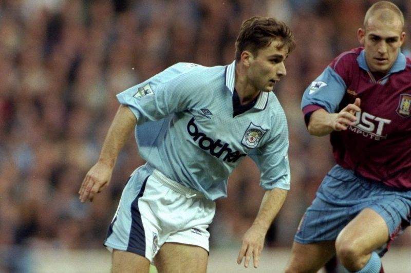 Georgi Kinkladze&#039;s dribbling skills made him a fan favourite at Manchester City.