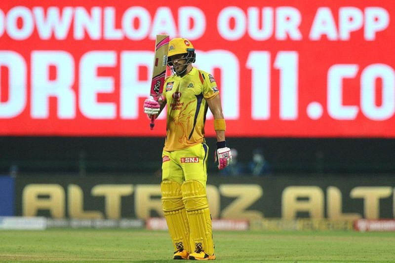 Faf du Plessis scored an unbeaten fifty against MI in the IPL 2020 season opener