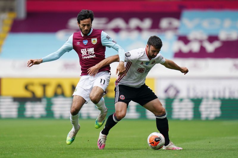 Mcneil (left) has enjoyed a superb season with Burnley