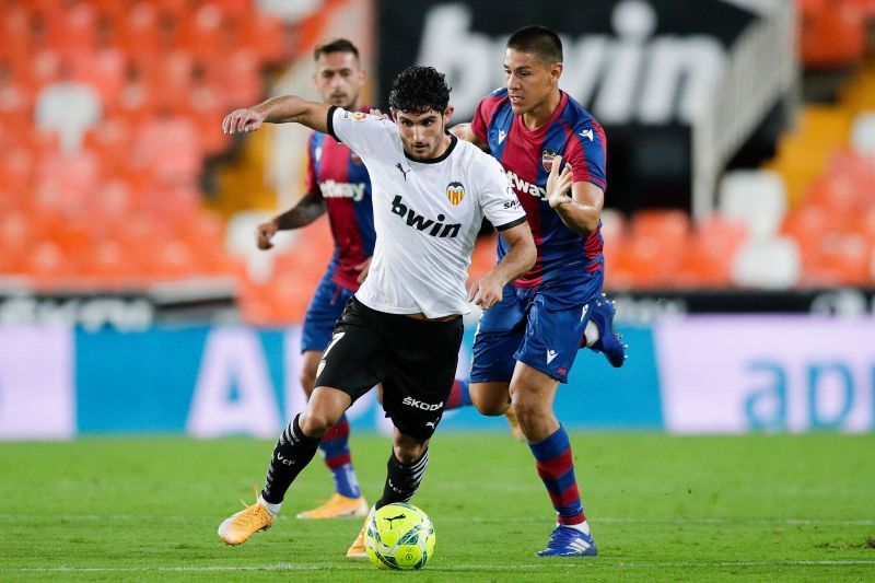 Valencia CF winger Goncalo Guedes