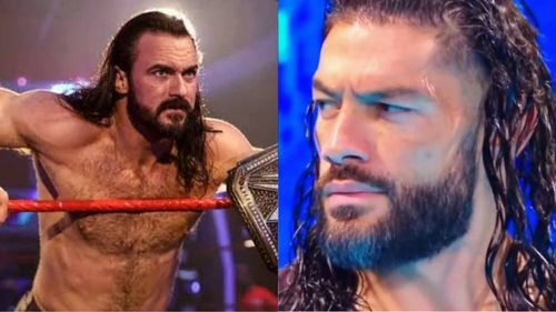 Drew McIntyre and Roman Reigns are currently the top champions of their respective brands