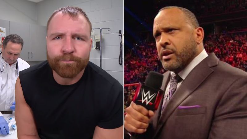 Dean Ambrose (left); MVP (right)