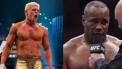 AEW EVP Cody Rhodes; Daniel Cormier 