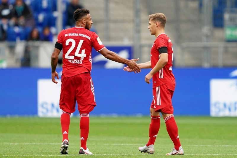 Joshua Kimmich scored Bayern Munich's only goal in the game