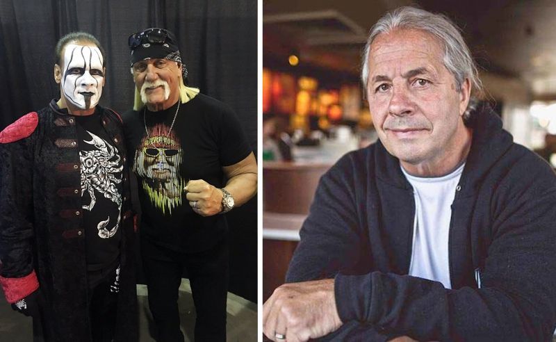 Sting, Hogan, and Bret Hart