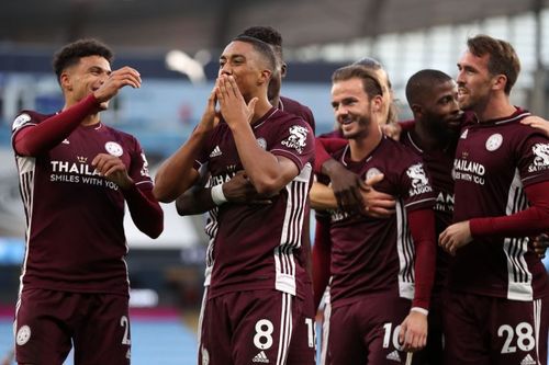 Leicester City ran riot against Manchester City at the Etihad Stadium, registering an emphatic 5-2 win.