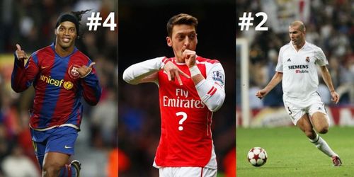 Top 10 centre-attacking midfielders of all time