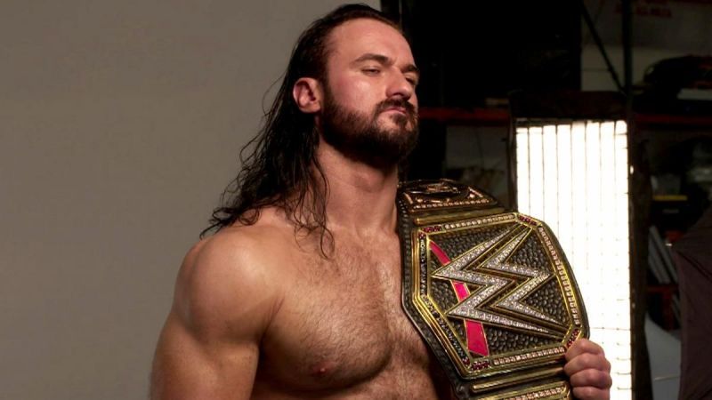 Drew McIntyre defeated Brock Lesnar to become WWE Champion at WrestleMania 36