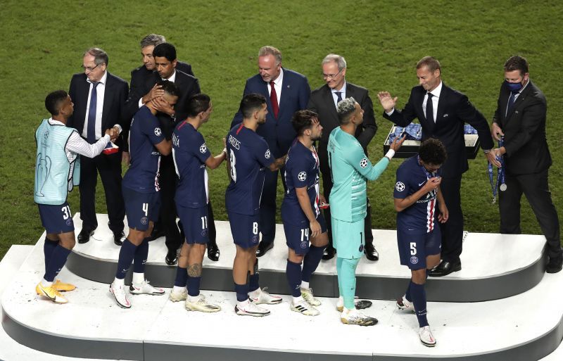 Paris Saint-Germain finished as the runners up in the Champions League