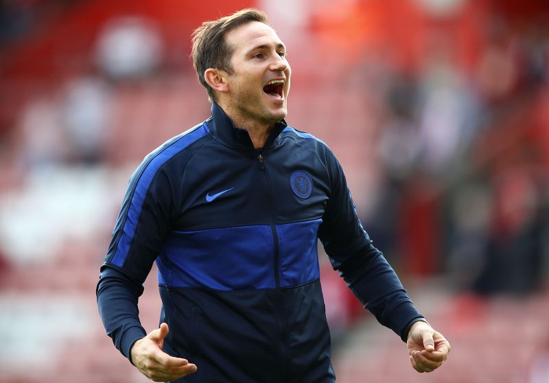 Chelsea manager Frank Lampard