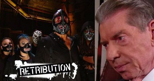 RETRIBUTION and Vince McMahon. 