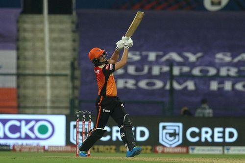 Abdul Samad in action during IPL 2020 (Image Credits: IPT20.com)