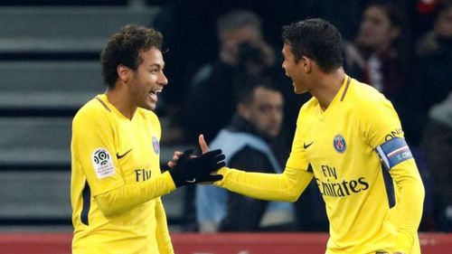 Neymar and Thiago Silva have an excellent relationship