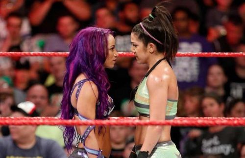 Sasha Banks and Bayley